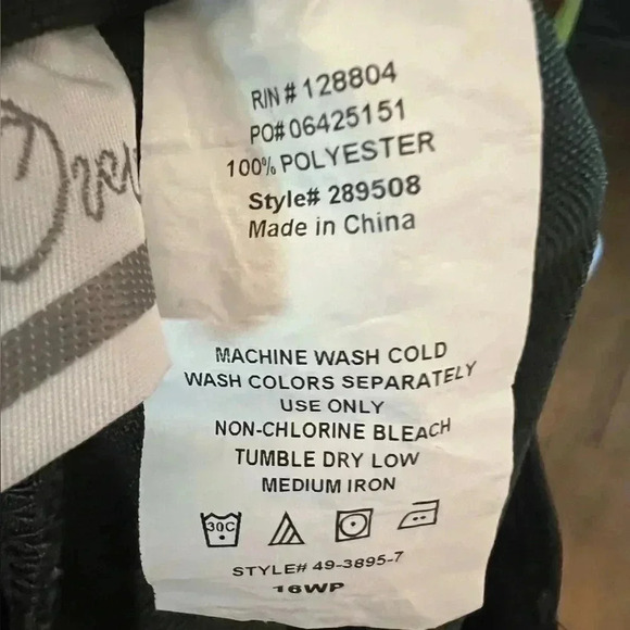 🟣Levi’s Bend Over Green Pants 16W - Picture 3 of 4